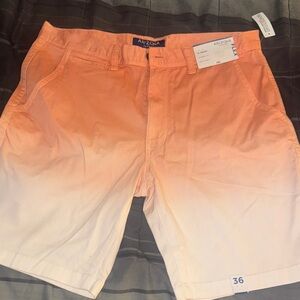 Arizona Jean Company Men's Orange Gradient Shorts
